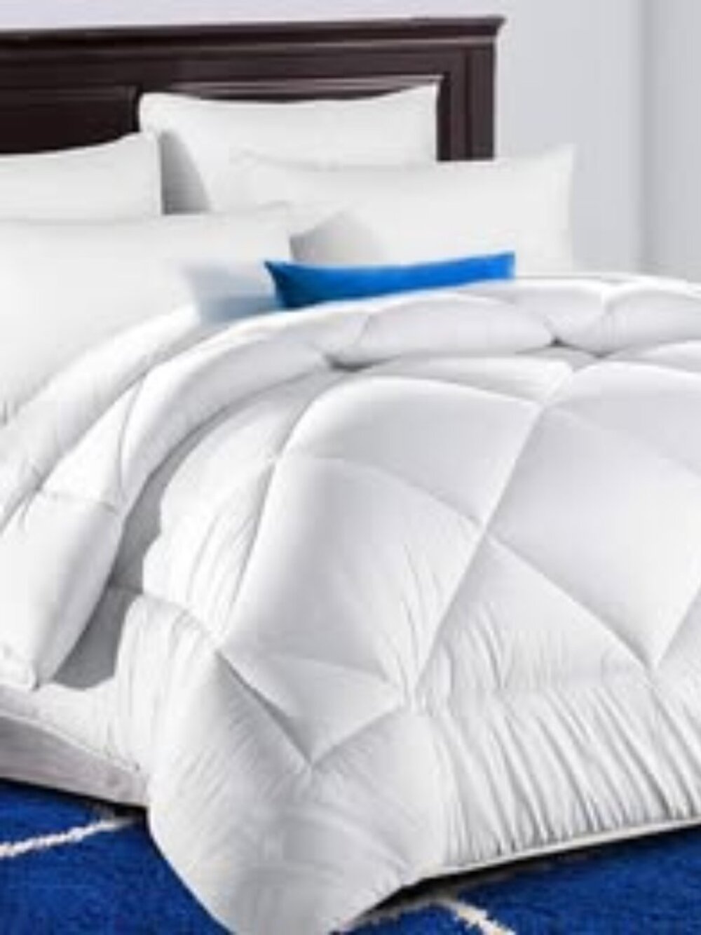 TEKAMON All Season Oversized Queen Comforter Winter Warm Summer Soft Quilted